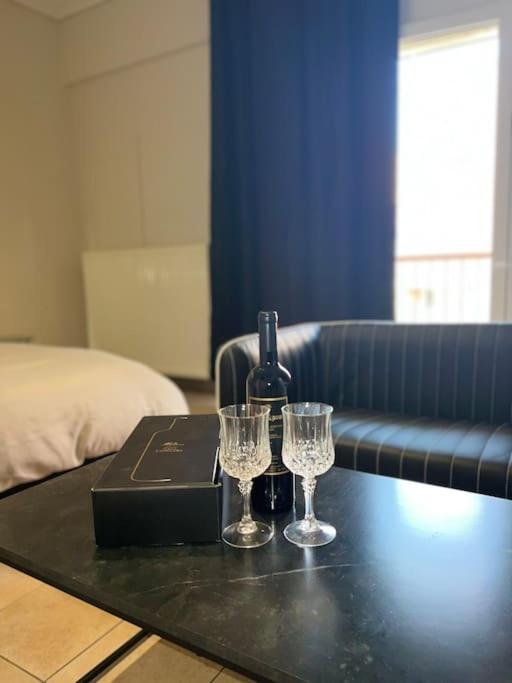Central Apartments 1 With Parking ラリサ エクステリア 写真